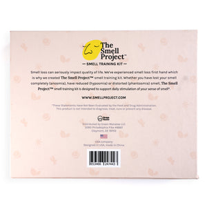 The Smell Project—smell training kit—Intermediate—back